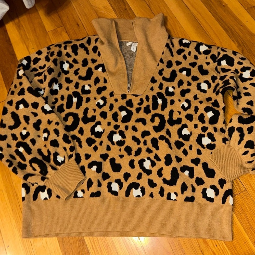 Leopard Print Sweater